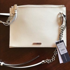 REBECCA MINKOFF LEO FLAT CROSSBODY. NWT